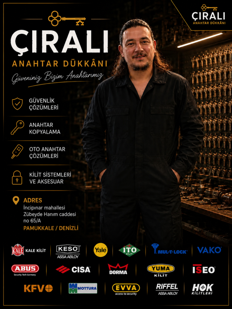 Denizli 7/24 acil güvenilir çilingir hizmetleri"
"Denizli çilingir araba ev ve kasa kapı açma